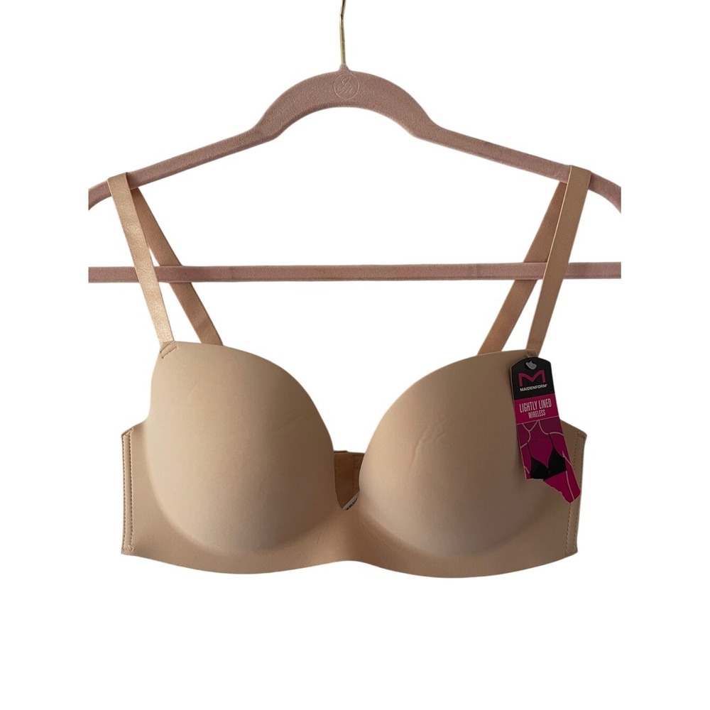 Maidenform Lightly Lined Wireless Bra 38C NWT
